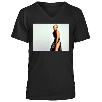 Jaime Pressly Men's V-Neck T-Shirt