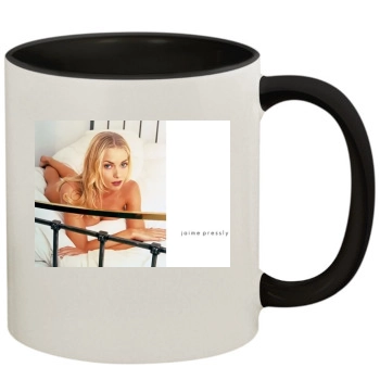 Jaime Pressly 11oz Colored Inner & Handle Mug