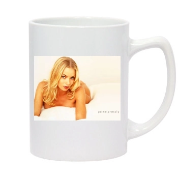 Jaime Pressly 14oz White Statesman Mug