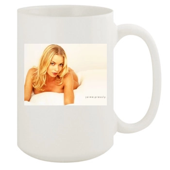 Jaime Pressly 15oz White Mug