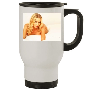 Jaime Pressly Stainless Steel Travel Mug