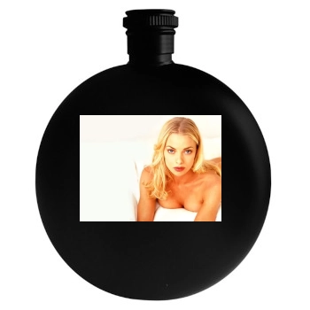 Jaime Pressly Round Flask