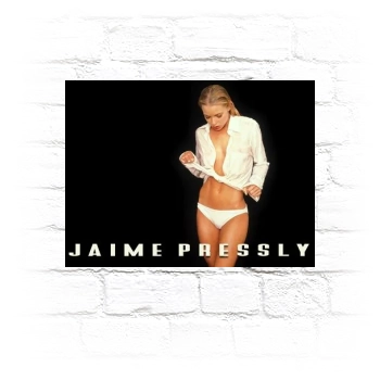 Jaime Pressly Metal Wall Art