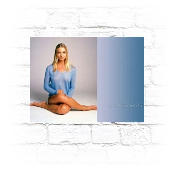 Jaime Pressly Metal Wall Art