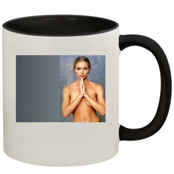 Jaime Pressly 11oz Colored Inner & Handle Mug