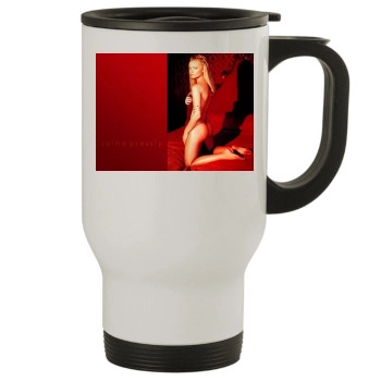 Jaime Pressly Stainless Steel Travel Mug