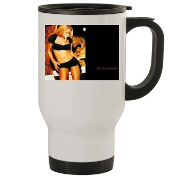 Jaime Pressly Stainless Steel Travel Mug