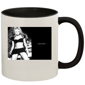 Jaime Pressly 11oz Colored Inner & Handle Mug