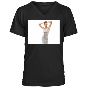 Jaime Pressly Men's V-Neck T-Shirt