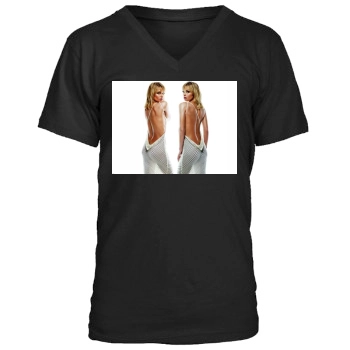 Jaime Pressly Men's V-Neck T-Shirt