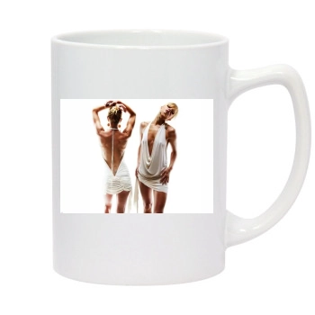 Jaime Pressly 14oz White Statesman Mug