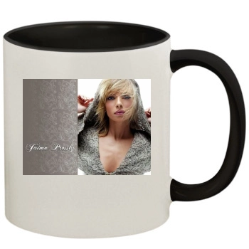 Jaime Pressly 11oz Colored Inner & Handle Mug