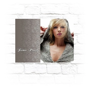 Jaime Pressly Metal Wall Art