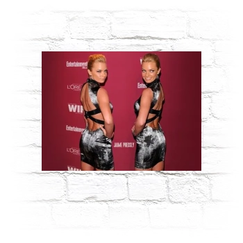 Jaime Pressly Metal Wall Art