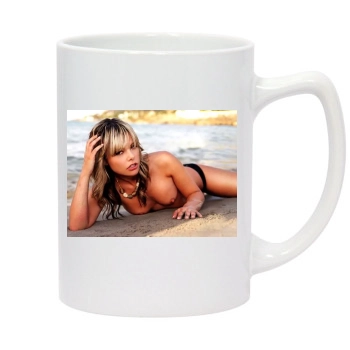 Jakki Degg 14oz White Statesman Mug