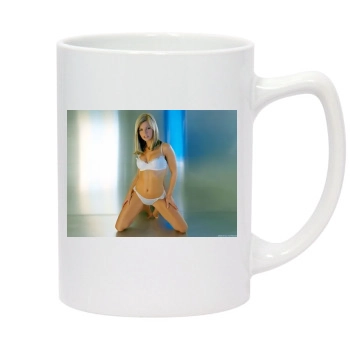 Jakki Degg 14oz White Statesman Mug