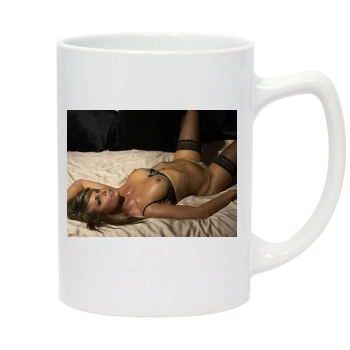 Jakki Degg 14oz White Statesman Mug