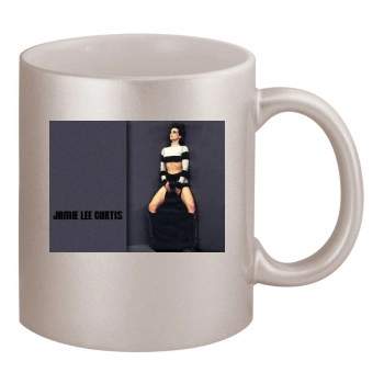 Jamie Lee Curtis 11oz Metallic Silver Mug