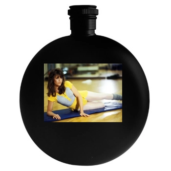 Jane Fonda Round Flask