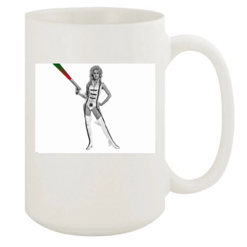 Jane Fonda 15oz White Mug