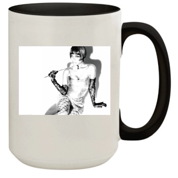 Janet Jackson 15oz Colored Inner & Handle Mug