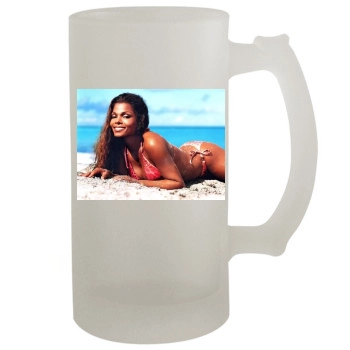 Janet Jackson 16oz Frosted Beer Stein