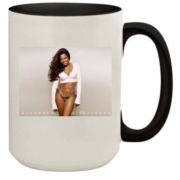 Janet Jackson 15oz Colored Inner & Handle Mug