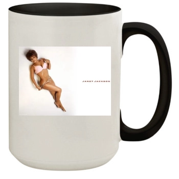 Janet Jackson 15oz Colored Inner & Handle Mug