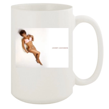 Janet Jackson 15oz White Mug