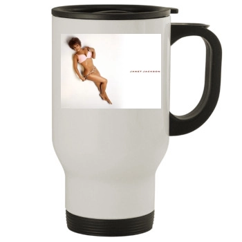 Janet Jackson Stainless Steel Travel Mug