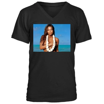 Janet Jackson Men's V-Neck T-Shirt