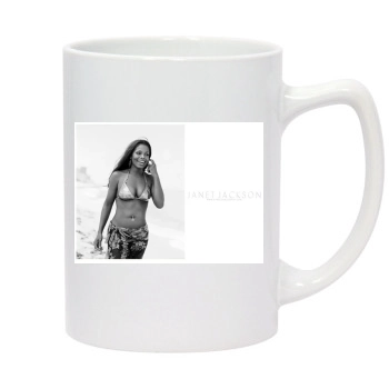 Janet Jackson 14oz White Statesman Mug