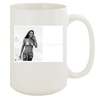 Janet Jackson 15oz White Mug