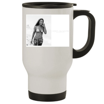 Janet Jackson Stainless Steel Travel Mug