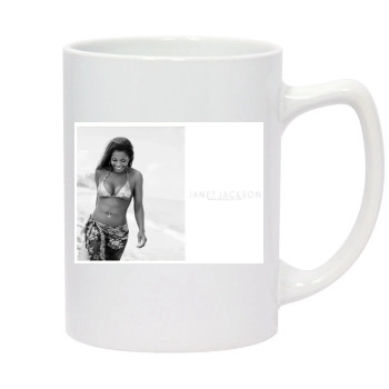 Janet Jackson 14oz White Statesman Mug