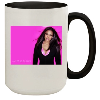 Janet Jackson 15oz Colored Inner & Handle Mug