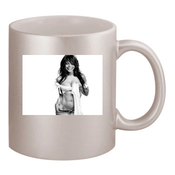 Janet Jackson 11oz Metallic Silver Mug