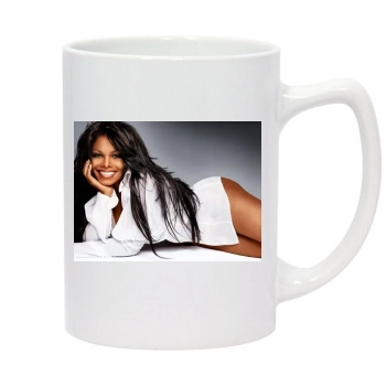 Janet Jackson 14oz White Statesman Mug