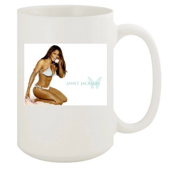 Janet Jackson 15oz White Mug