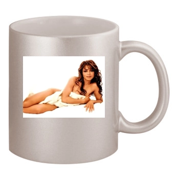 Janet Jackson 11oz Metallic Silver Mug