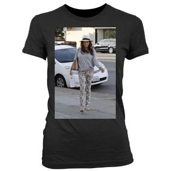 Jenna Dewan Women's Junior Cut Crewneck T-Shirt