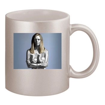 Jenna Jameson 11oz Metallic Silver Mug