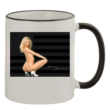 Jenna Jameson 11oz Colored Rim & Handle Mug