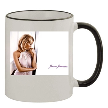 Jenna Jameson 11oz Colored Rim & Handle Mug