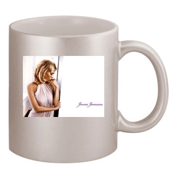 Jenna Jameson 11oz Metallic Silver Mug