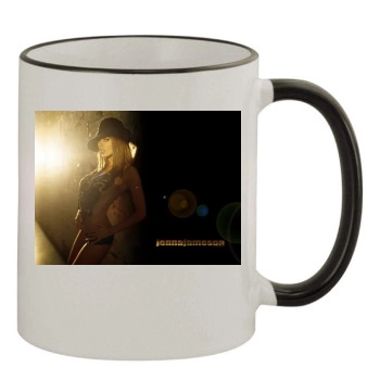 Jenna Jameson 11oz Colored Rim & Handle Mug