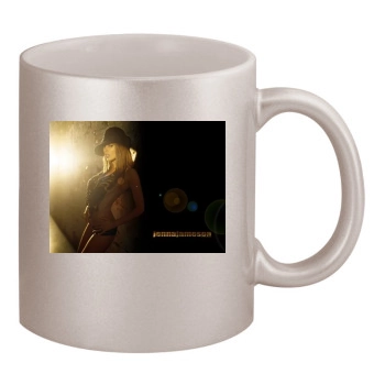 Jenna Jameson 11oz Metallic Silver Mug