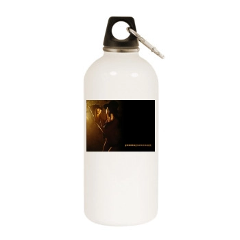 Jenna Jameson White Water Bottle With Carabiner