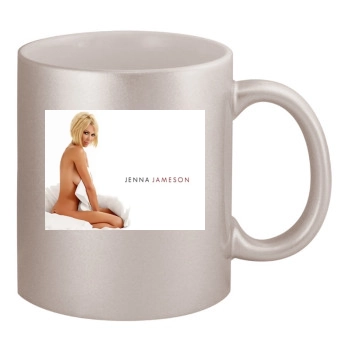 Jenna Jameson 11oz Metallic Silver Mug