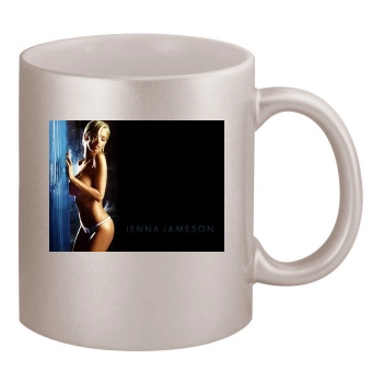 Jenna Jameson 11oz Metallic Silver Mug